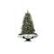 5.5ft. Pre-Lit Medium Musical Snowing Artificial Christmas Tree with Umbrella Base, Blue LED Lights